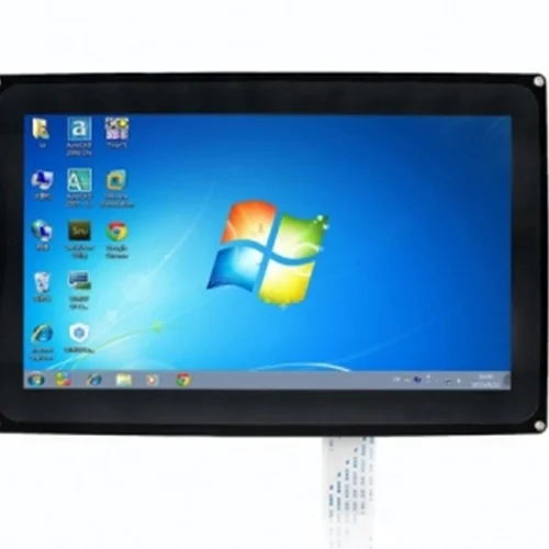 نمایشگر LCD فول کالر تاچ 10.1 اینچ مدل H به همراه کیس نگه دارنده و ورودی HDMI محصول Waveshare