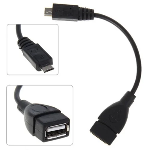 کابل OTG - تبدیل micro USB به USB مادگی