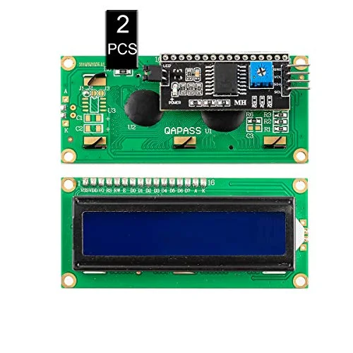 نمایشگر LCD با ماژول سریال 1602 با رابط IIC/I2C/TWI