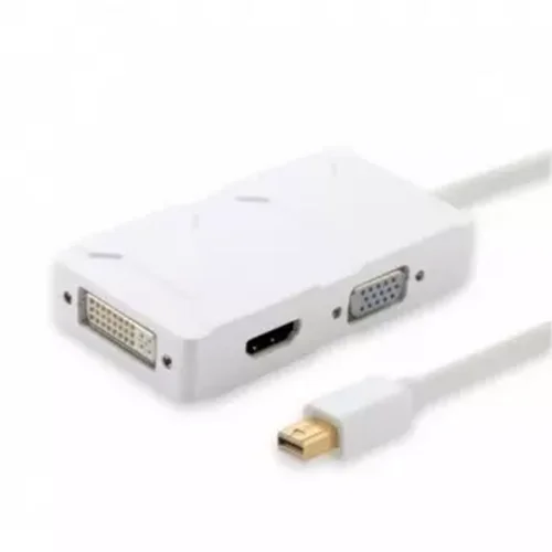 مبدل مینی دی پی Mini DP به HDMI / VGA / DVI ویژه اپل مک بوک ، سرفیس و ...